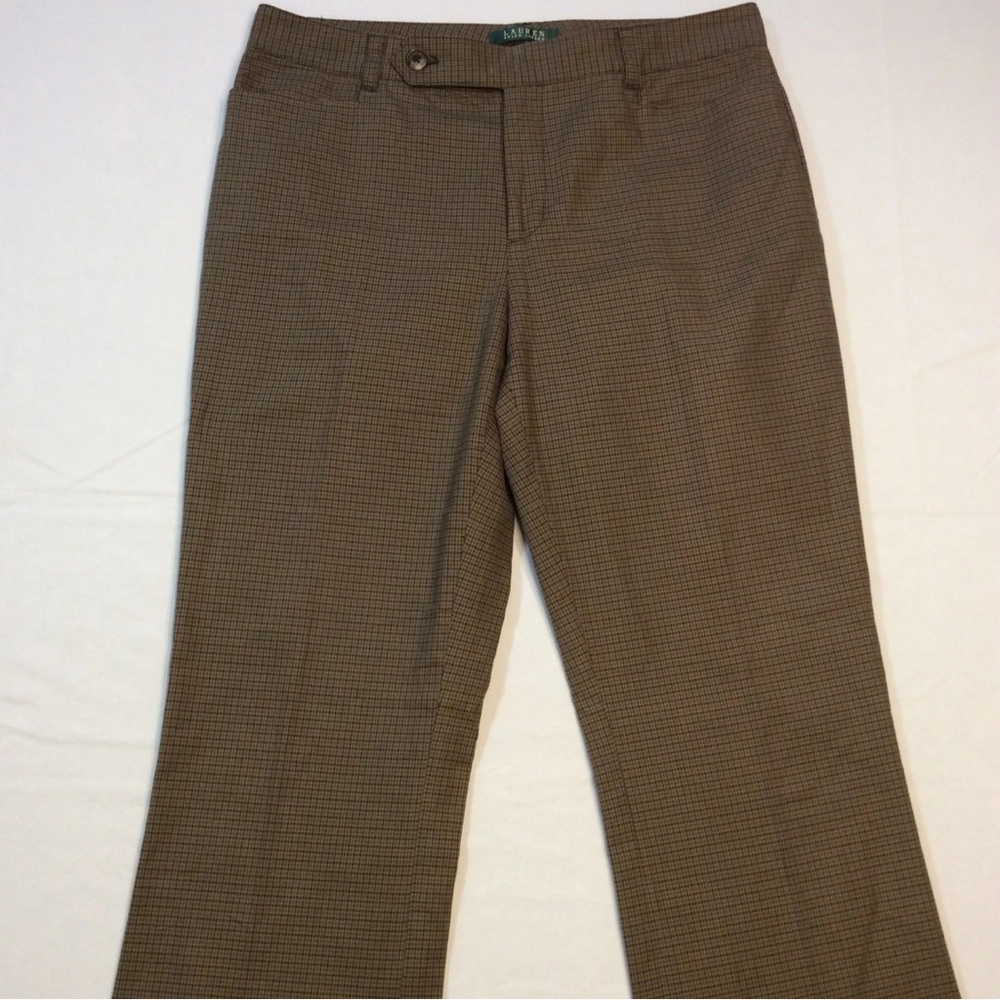 Lauren Ralph Lauren Brown Adelle Trousers